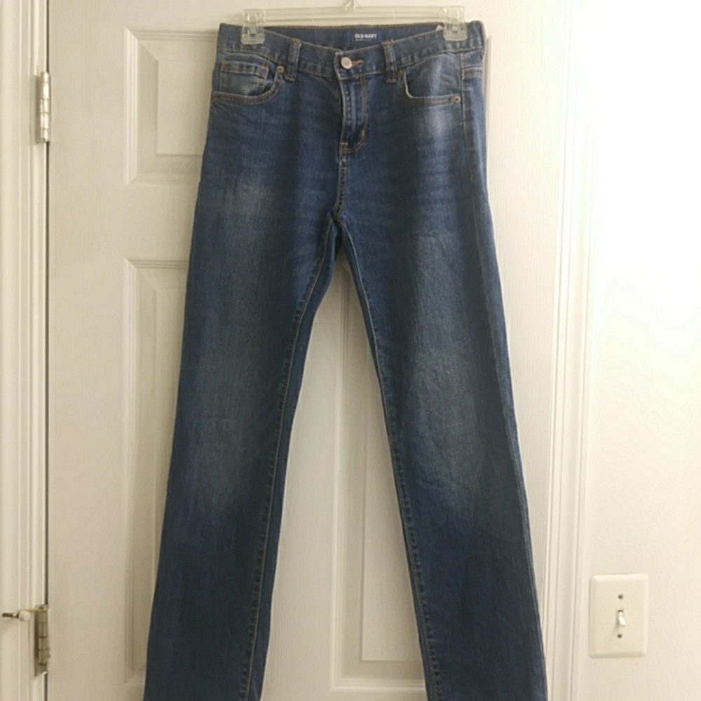 Blue stone wash jean for boys